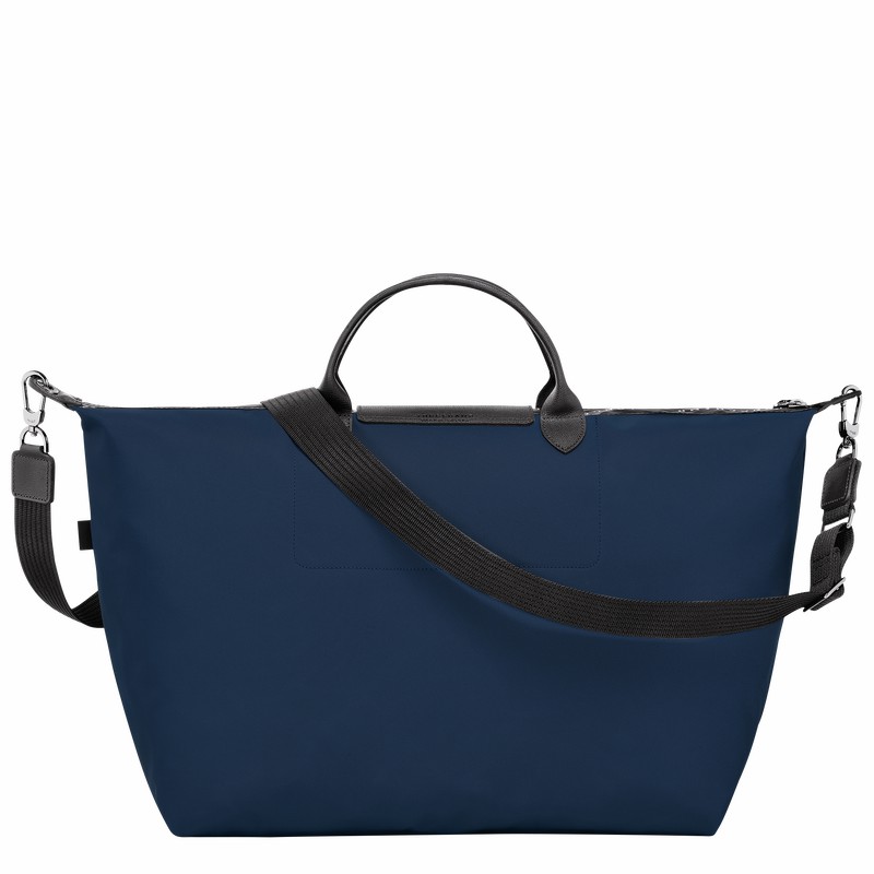 Sac de Voyage Longchamp Le Pliage Energy S Femme Bleu Marine Soldes | L1624HSR006