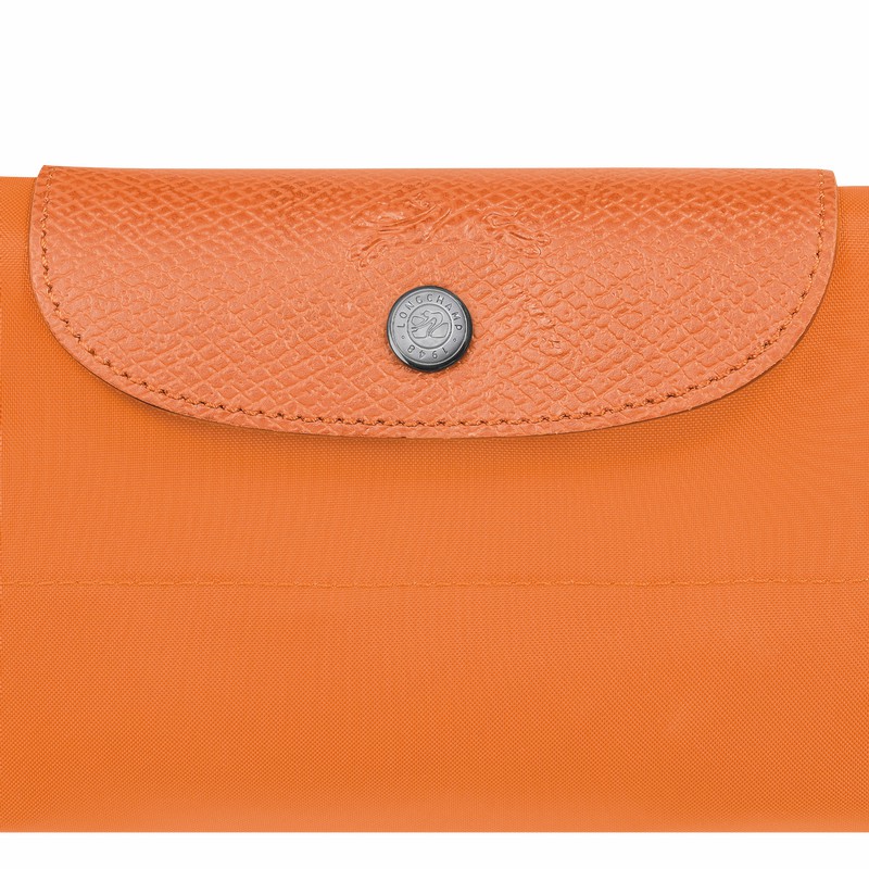 Sac de Voyage Longchamp Le Pliage Green S Femme Orange Soldes | L1624919P54