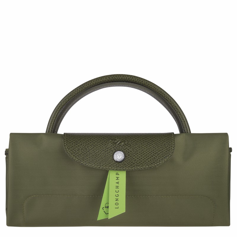 Sac de Voyage Longchamp Le Pliage Green S Femme Vert Soldes | L1624919479