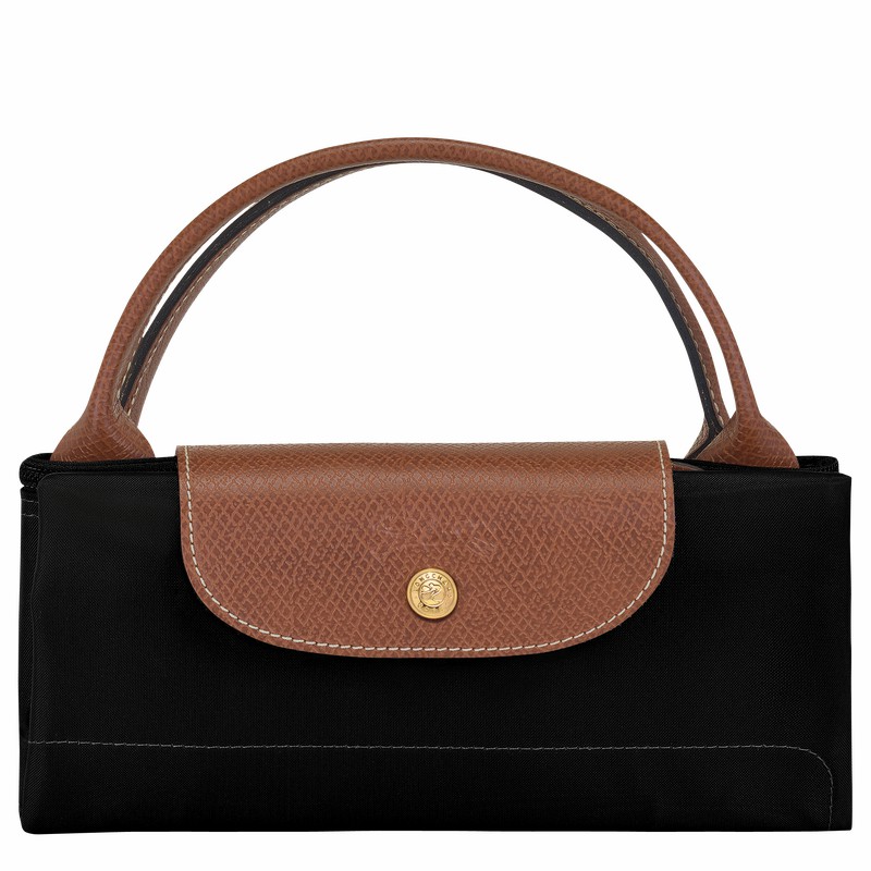 Sac de Voyage Longchamp Le Pliage Original S Femme Noir Soldes | L1624089001