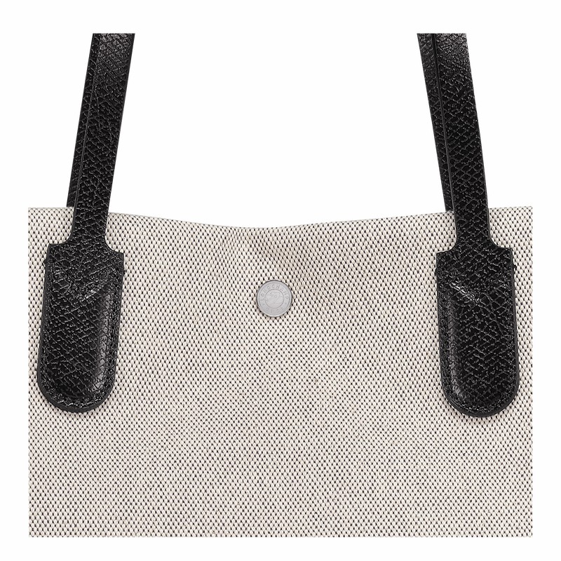 Sacs Fourre Tout Longchamp Essential L Femme Blanche Soldes | 10090HSG037