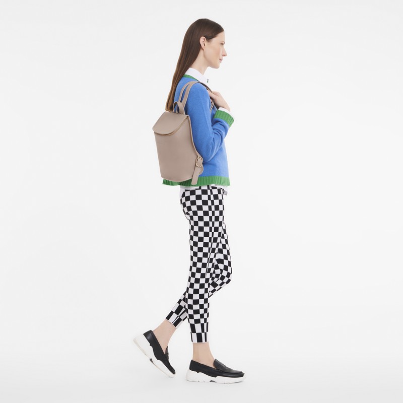 Sacs Fourre Tout Longchamp Le FOULONNÉ L Femme Grise Soldes | 10190021P55