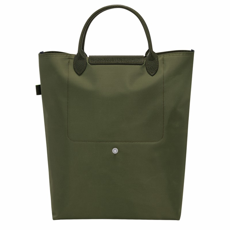 Sacs Fourre Tout Longchamp Le Pliage Green M Femme Vert Soldes | 10168919479