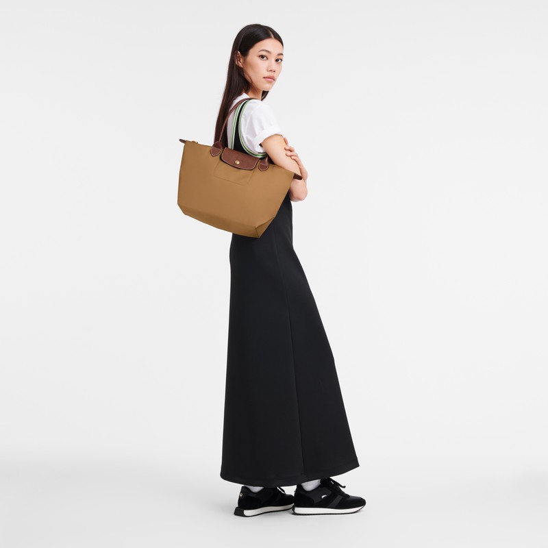 Sacs Fourre Tout Longchamp Le Pliage Original M Femme Kaki Soldes | L2605089P86