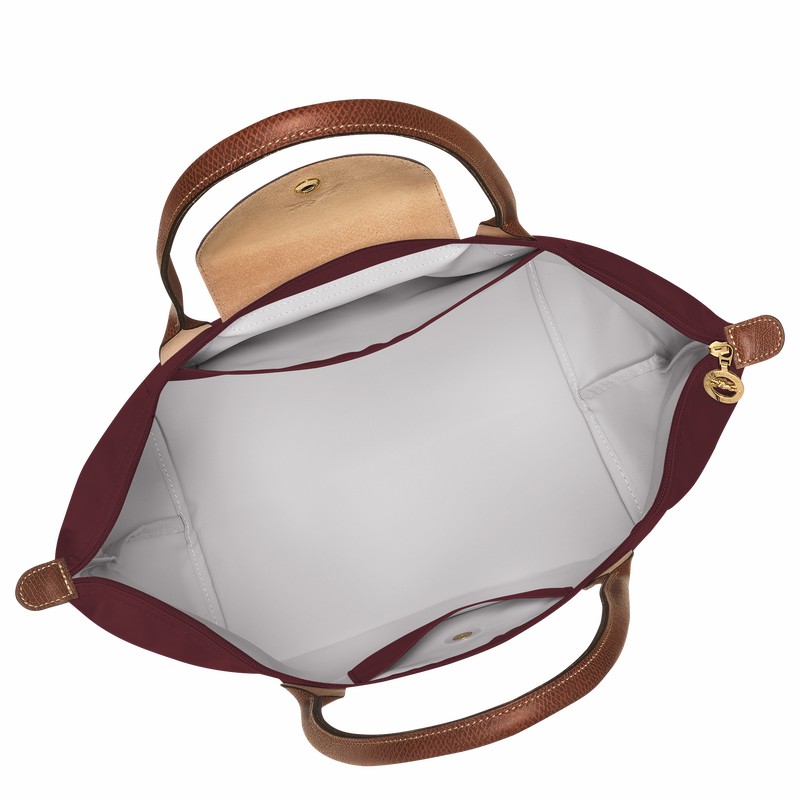 Sacs Fourre Tout Longchamp Le Pliage Original L Femme Bordeaux Soldes | L1899089P87