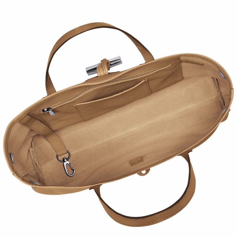 Sacs Fourre Tout Longchamp Le Roseau Essential M Femme Kaki Soldes | 10183968026