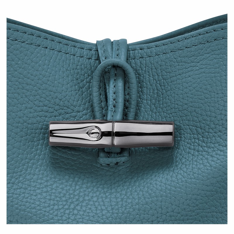 Sacs Seau Longchamp Le Roseau Essential XS Femme Paon Soldes | 10159968P89
