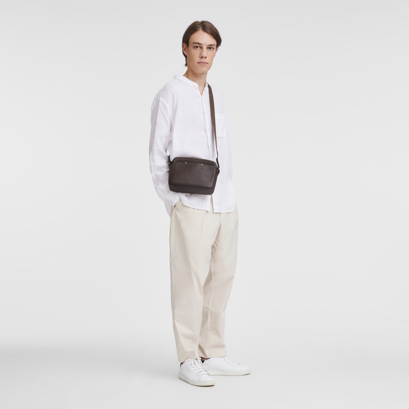 Sacs Seau Longchamp sur Seine Homme Beige Soldes | 20049HCM002