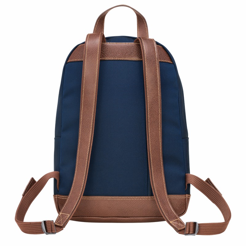 Sacs à Dos Longchamp Boxford Homme Bleu Soldes | L1475080127