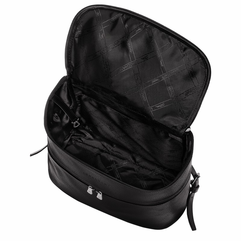 Sacs à Dos Longchamp Le FOULONNÉ Homme Noir Soldes | L1617021047-