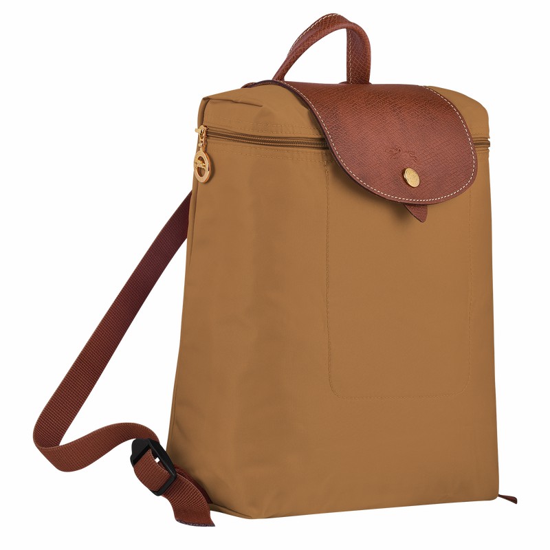 Sacs à Dos Longchamp Le Pliage Original M Femme Kaki Soldes | L1699089P86