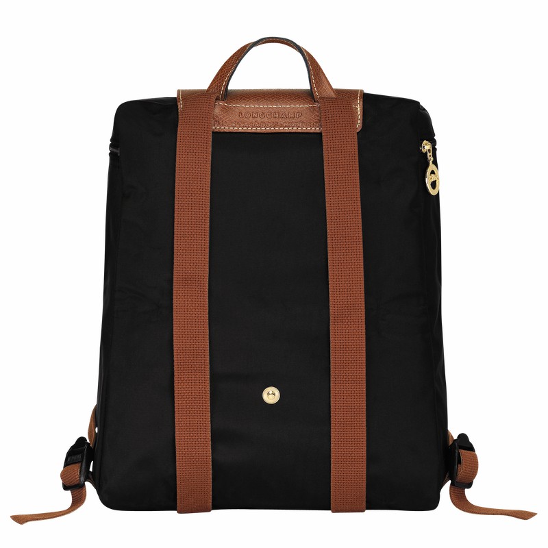 Sacs à Dos Longchamp Le Pliage Original M Homme Noir Soldes | L1699089001-