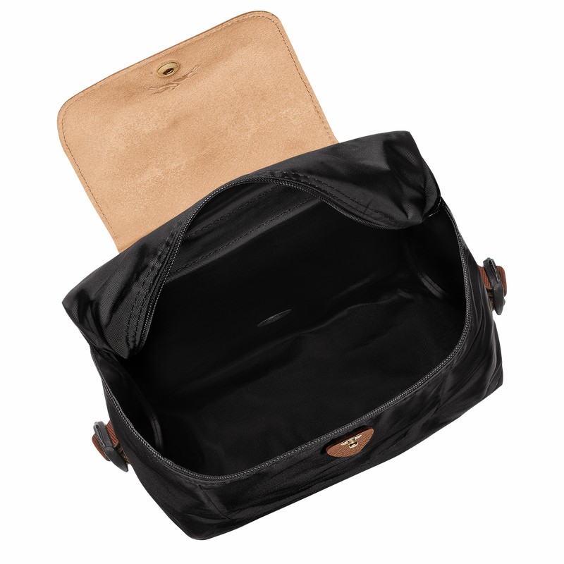 Sacs à Dos Longchamp Le Pliage Original M Homme Noir Soldes | L1699089001-