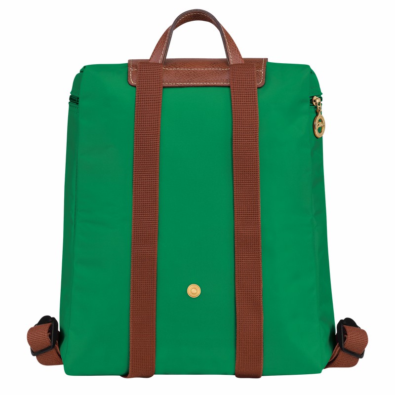 Sacs à Dos Longchamp Le Pliage Original M Homme Vert Soldes | L1699089P88-