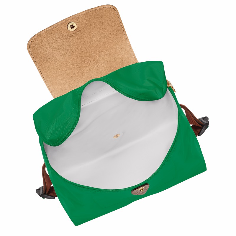 Sacs à Dos Longchamp Le Pliage Original M Homme Vert Soldes | L1699089P88-